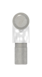 Rohrverbinder 90° zum Stecken oder Kleben, für Rohr 12 x 1,5 mm, V2A