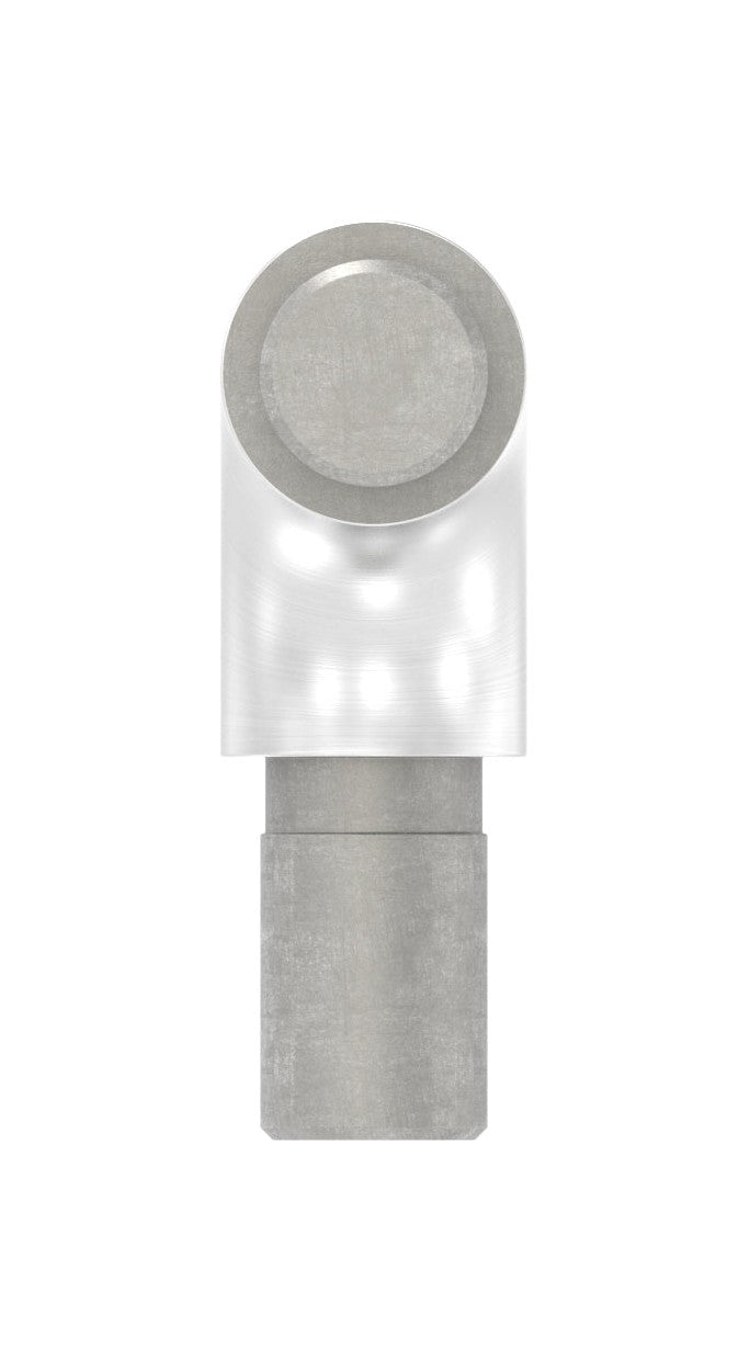 Rohrverbinder 90° zum Stecken oder Kleben, für Rohr 12 x 1,5 mm, V2A