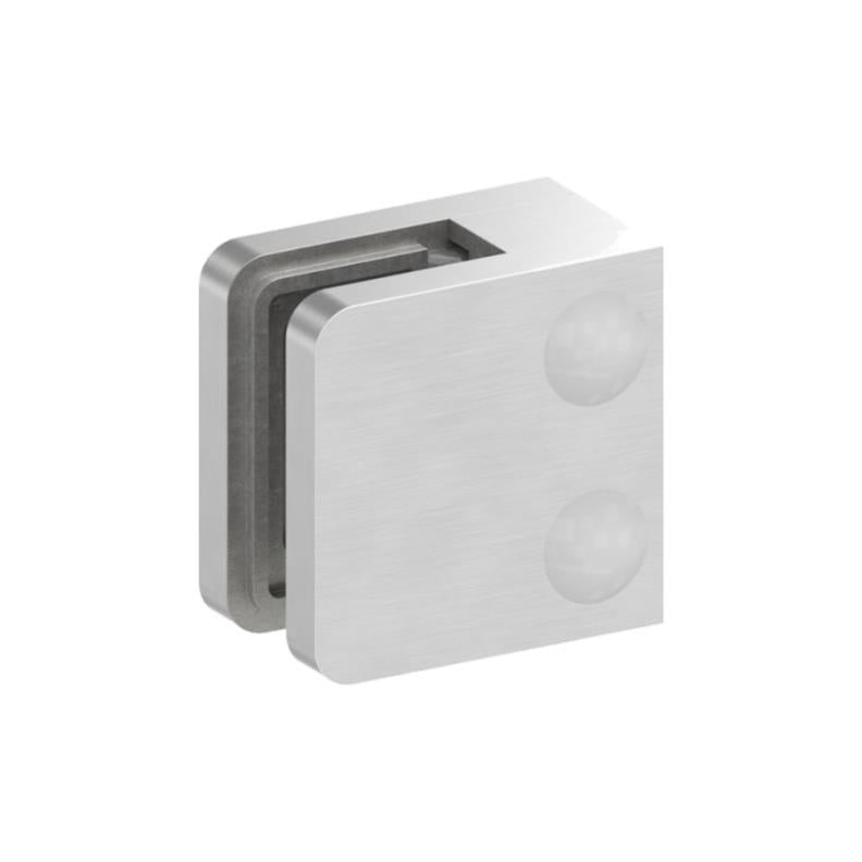 Edelstahl geschliffen V2A / V4A, Anschluss gerade