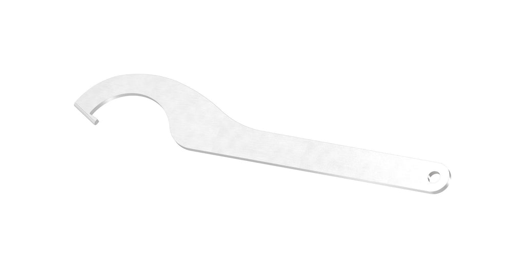Hakenschlüssel für Glaspunkthalter Ø 62 mm, V2A