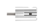 Blechhalter Ø 25 mm, V2A / V4A