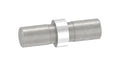 Rohrverbinder zum Stecken oder Kleben, für Rohr 12 x 1,5 mm, V2A