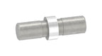 Rohrverbinder zum Stecken oder Kleben, für Rohr 12 x 1,5 mm, V2A