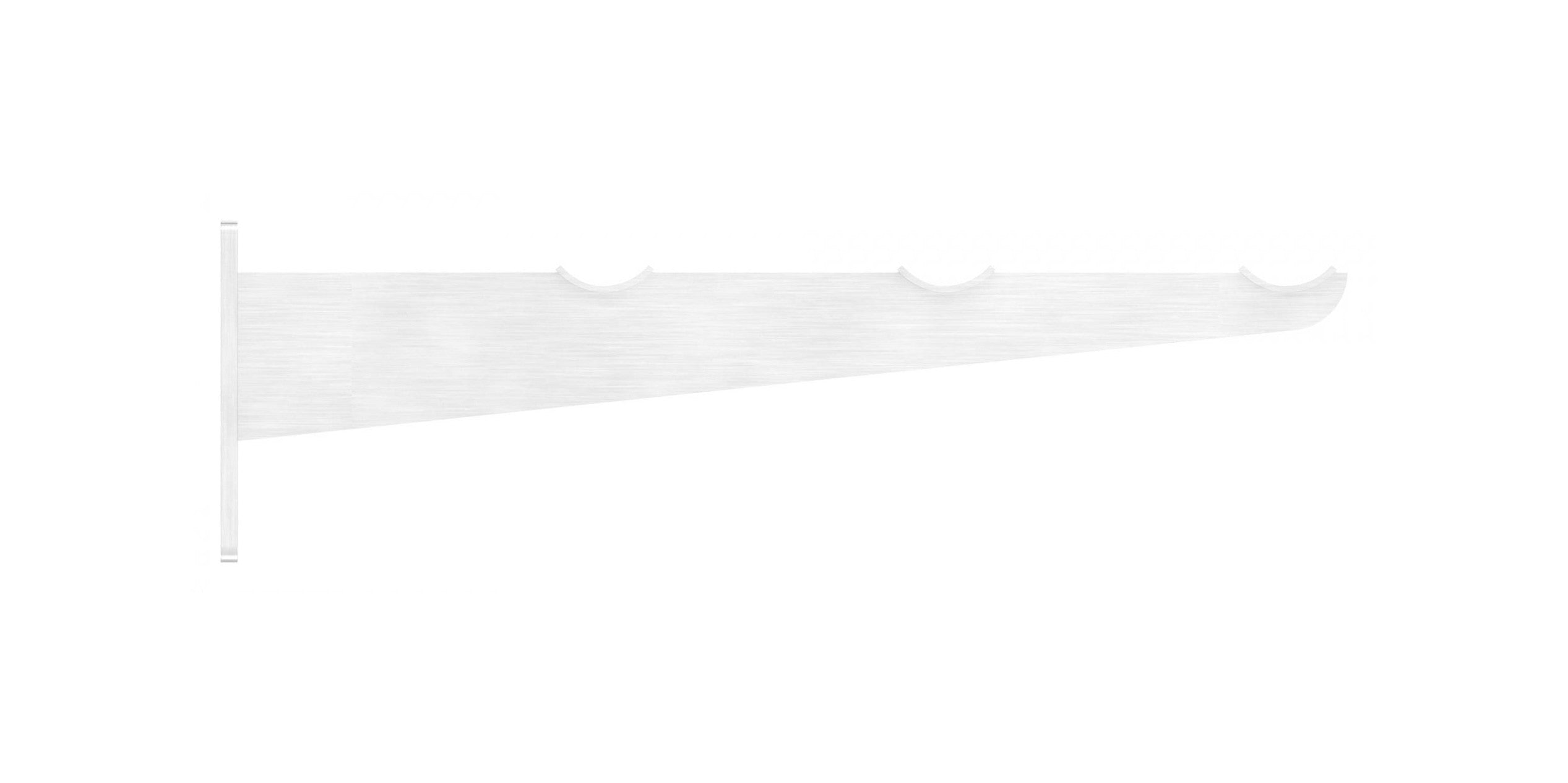 Tablettrutschenträger V2A