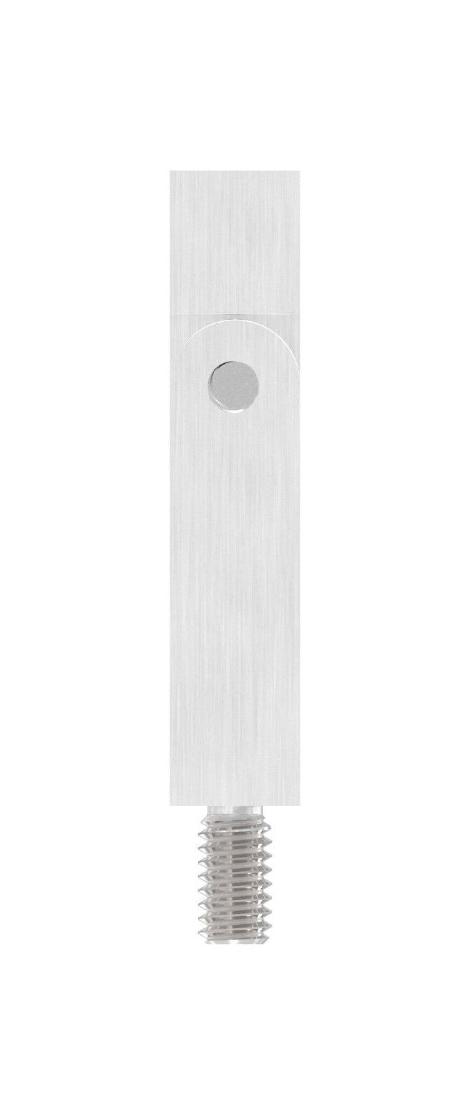 Gelenkstift Edelstahl, quadratisch, drehbar 360°, 1 x Außengewinde, 1 x Innengewinde, V2A