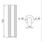 Einschlaghilfe Ø 40 mm