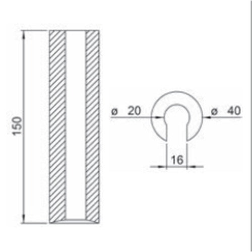 Einschlaghilfe Ø 40 mm