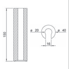 Einschlaghilfe Ø 40 mm