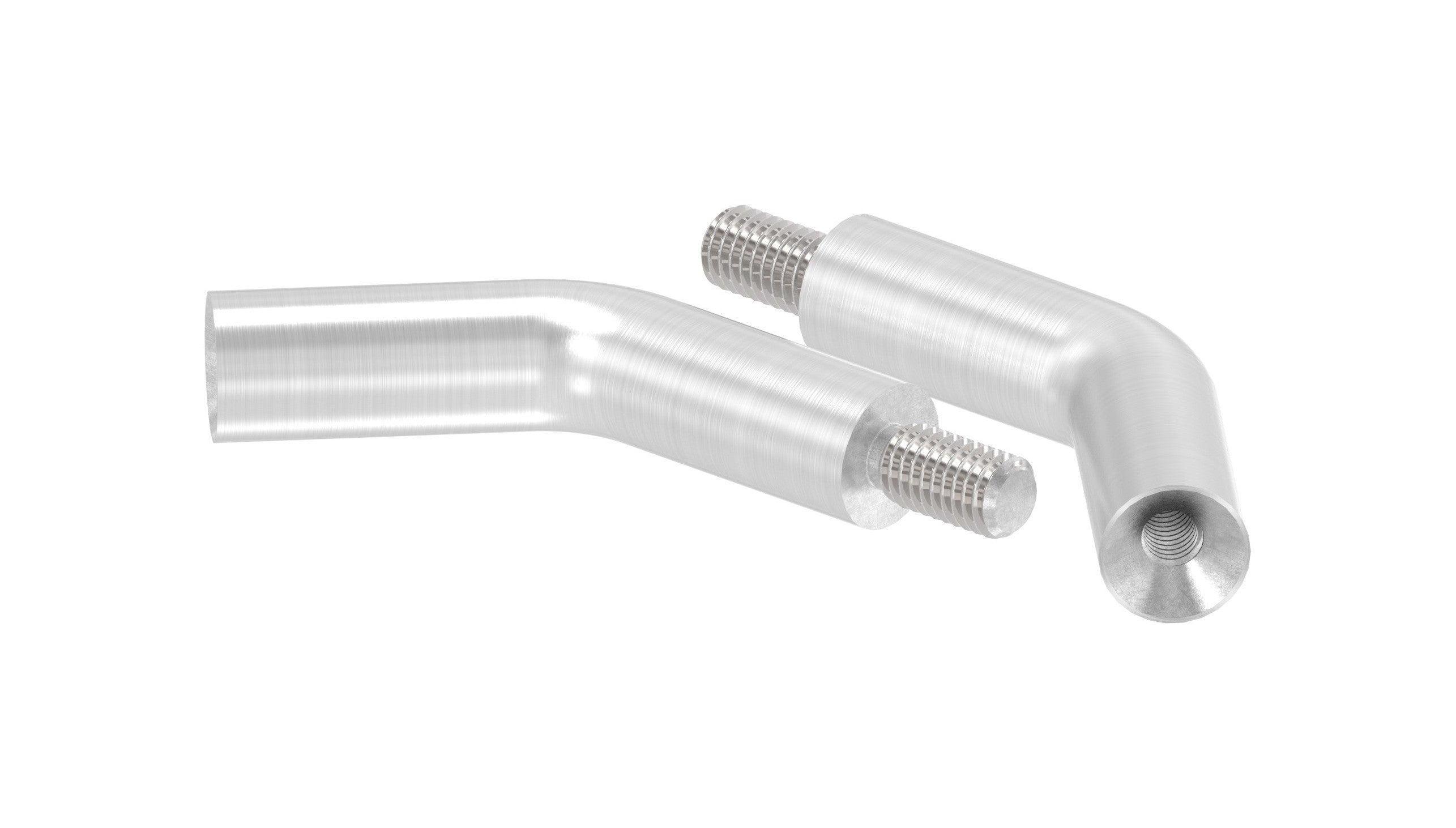 Stift Edelstahl, gebogen 135°,1 x Außengewinde, 1 x Innengewinde, V2A
