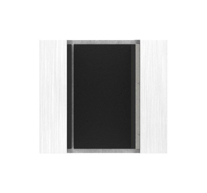 Glasverbinder verstellbar, für Glasstärke 12.00 - 12.76 mm, V4A