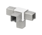T-Eckverbinder für Rohr 25 x 25 x 2,0 mm