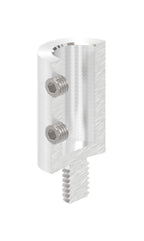 Gewindeadapter M8, für Handlaufhalter mit Stift Ø 12 mm ohne Gewinde, V2A
