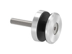 Glaspunkthalter Ø 52 mm mit Schraube, Klemmbereich 6.0 - 21.52 mm, V2A