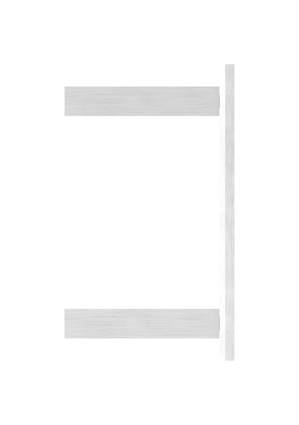Edelstahl Wandbefestigung für Geländerpfosten zum Spannen, V2A