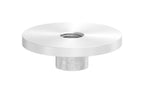 Rohrabschlussplatte mit Gewinde M10 für Rohr Ø 42,4 mm