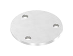 Ankerplatte Ø 100 x 6 mm, Bohrung 11 mm, mit Längsschliff