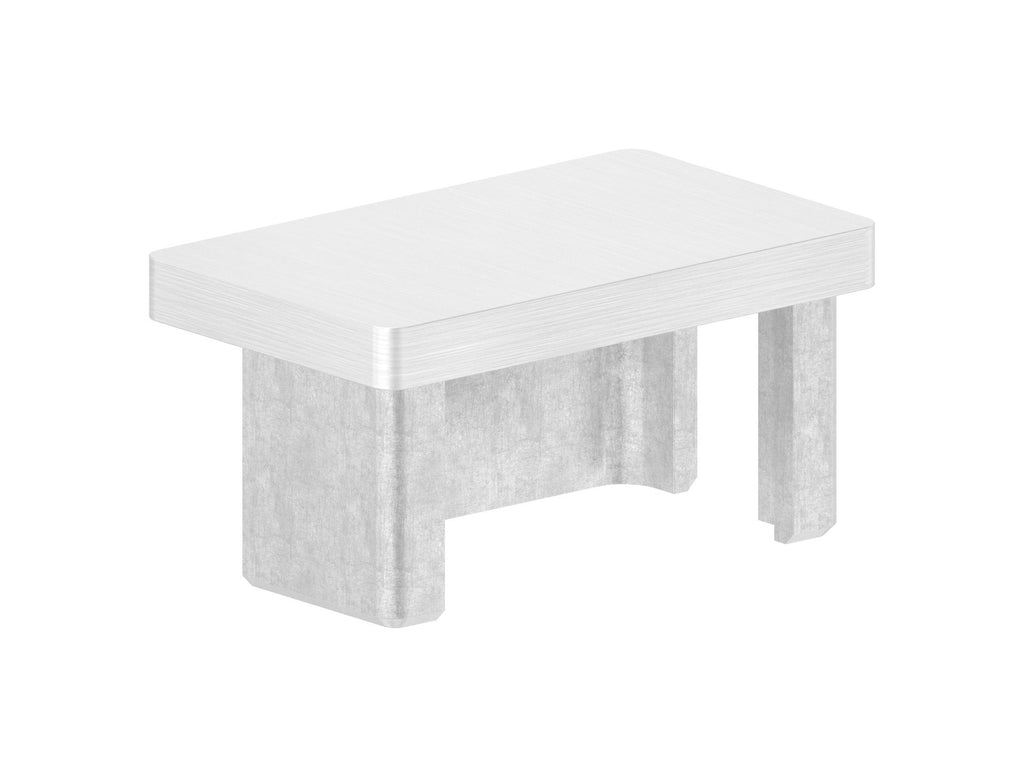 Rohrabschlussstopfen für Rohr 50 x 30 x 2,0 mm