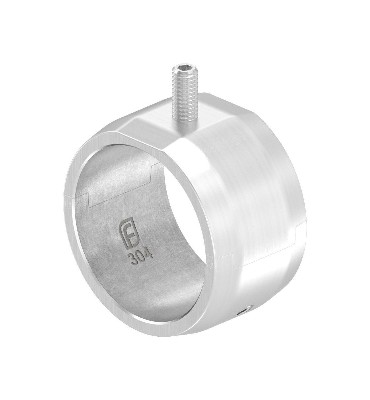 Handlauferhöhung für Rohr Ø 42,4 x 2,0 mm, geeignet zur nachträglichen Montage, V2A / V4A