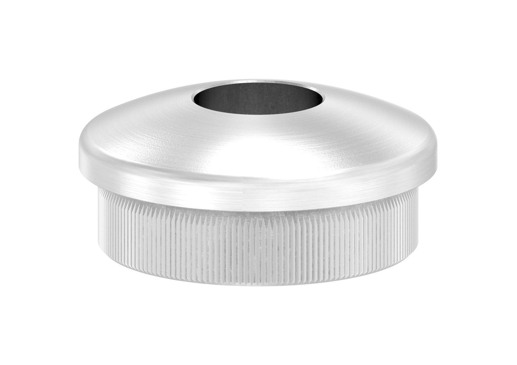Rohrabschlussstopfen mit Bohrung Ø 12,1 mm, für Rohr Ø 33,7 x 2,0 mm