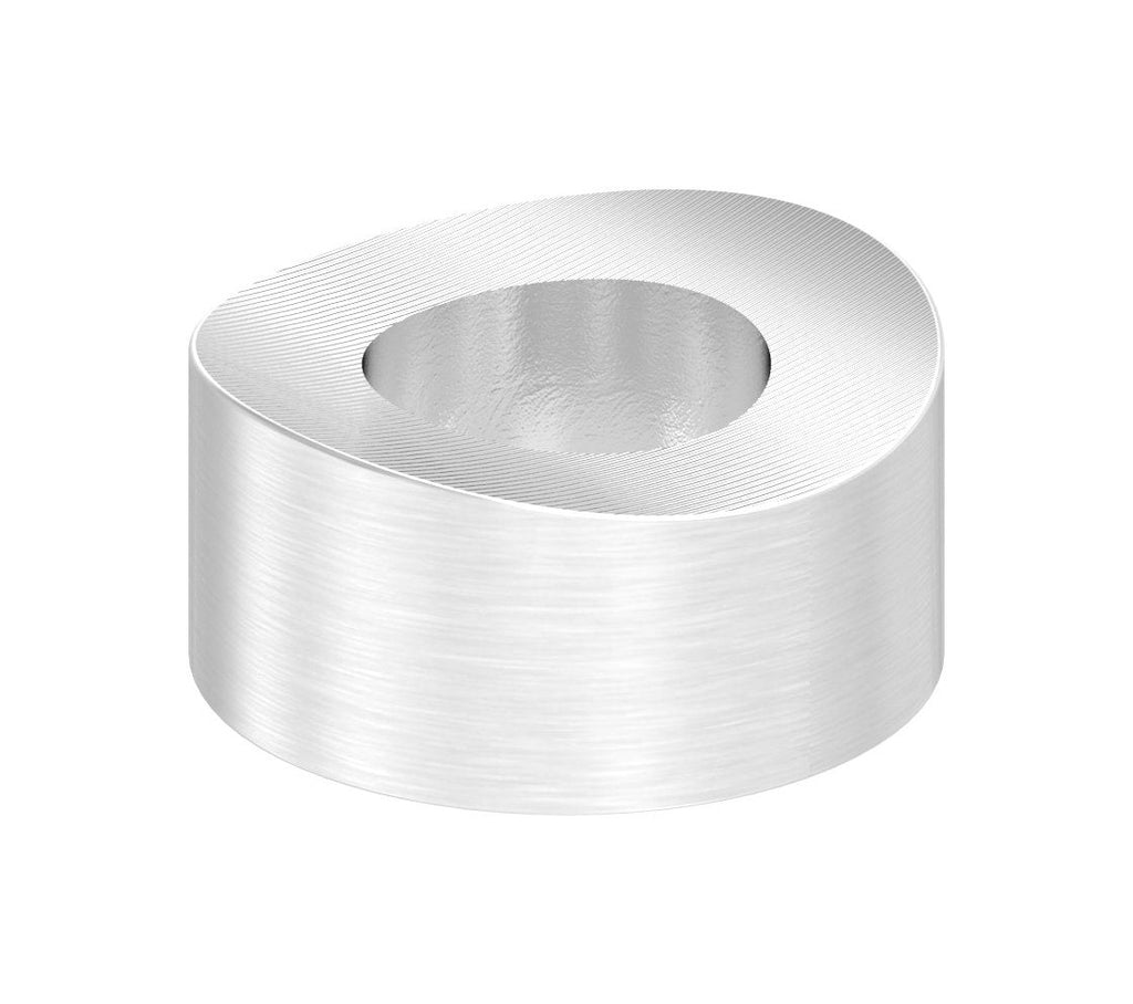Formanschluss gerade, für Pfosten mit Ø 42,4 mm, V2A