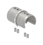 Rohrverbinder für Rund-Nutrohr, V2A / V4A