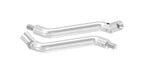 Gelenkbügel Edelstahl 2 x 30° gebogen, 360° drehbar,1 x Außengewinde, 1 x Innengewinde, V2A