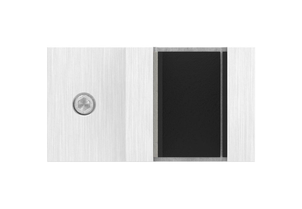 Glasverbinder 90°, für Glasstärke 12.00 - 12.76 mm, V4A