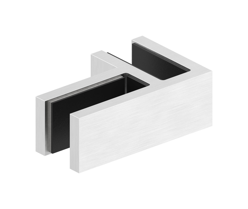 Glasverbinder 90°, für Glasstärke 12.00 - 12.76 mm, V4A