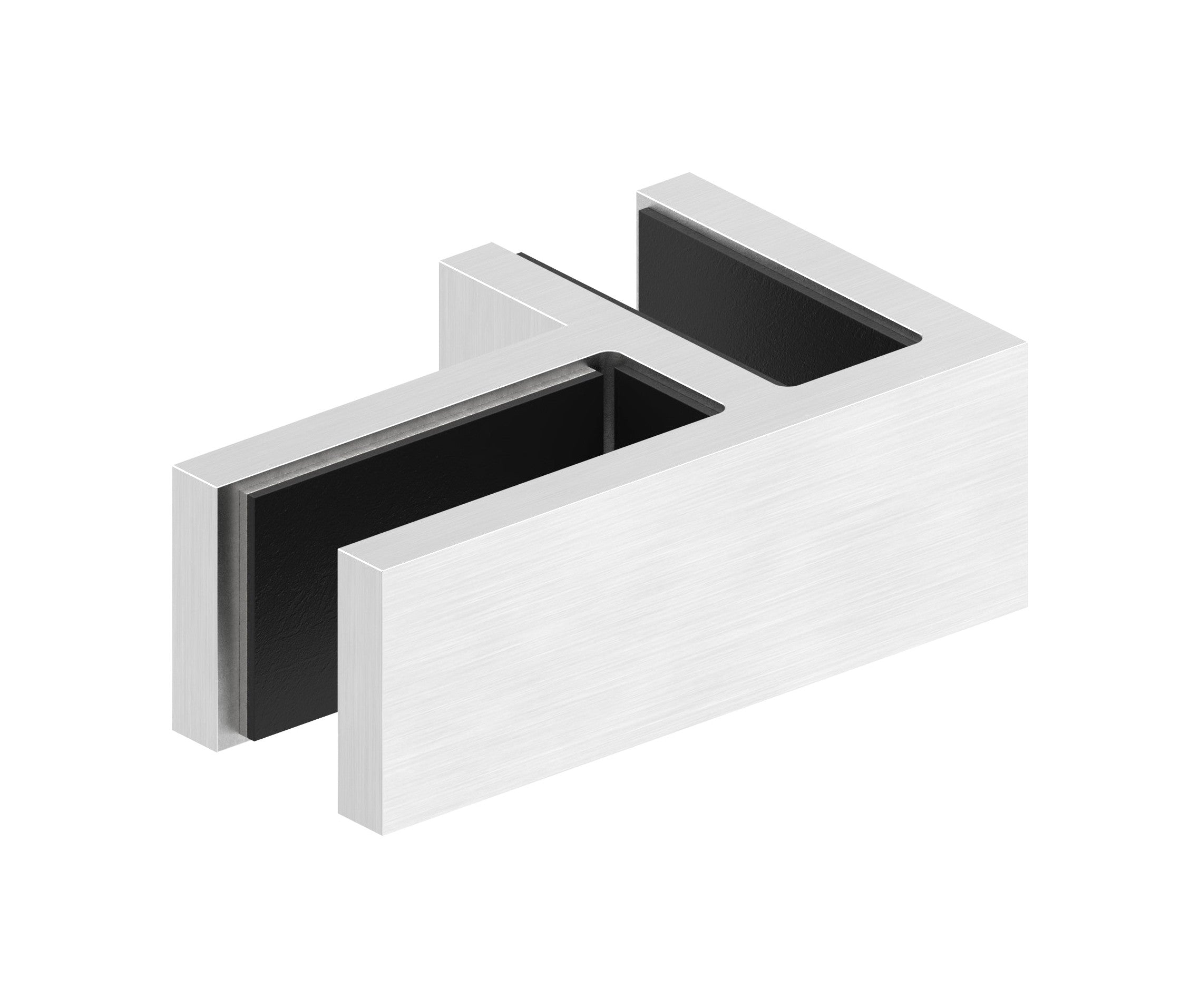 Glasverbinder 90°, für Glasstärke 12.00 - 12.76 mm, V4A