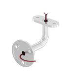 Edelstahl Handlaufhalter mit Kabeldurchführung, für LED-Handläufe, V2A / V4A