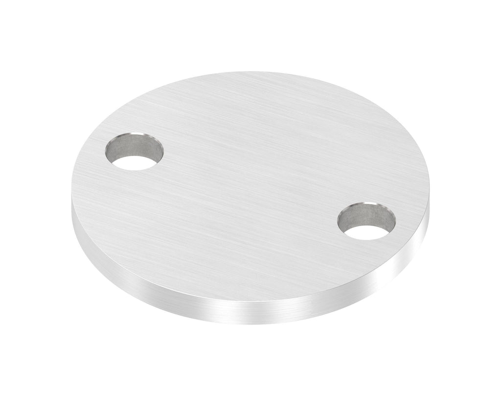 Ankerplatte Ø 70 x 6 mm mit Längsschliff