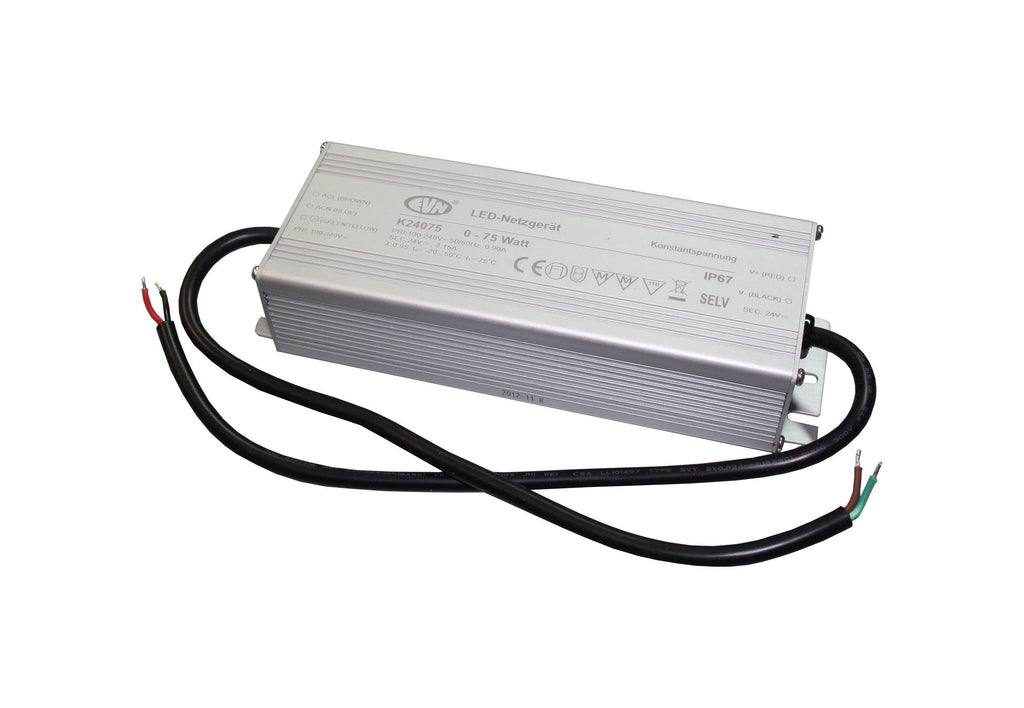 Schutzart IP 67 (Innen- und Außenbereich), 0.1 - 75.0 W