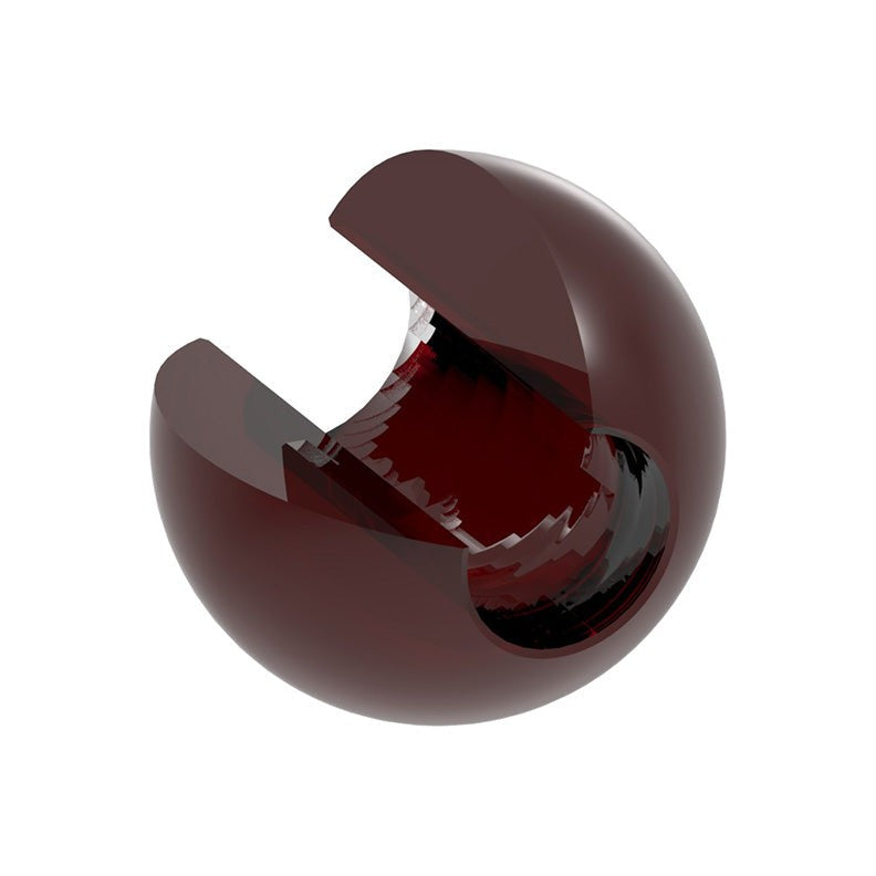 Glaskugel Ø 30 mm, mit Durchgangsbohrung, Farbe Blau, Rot oder Grün
