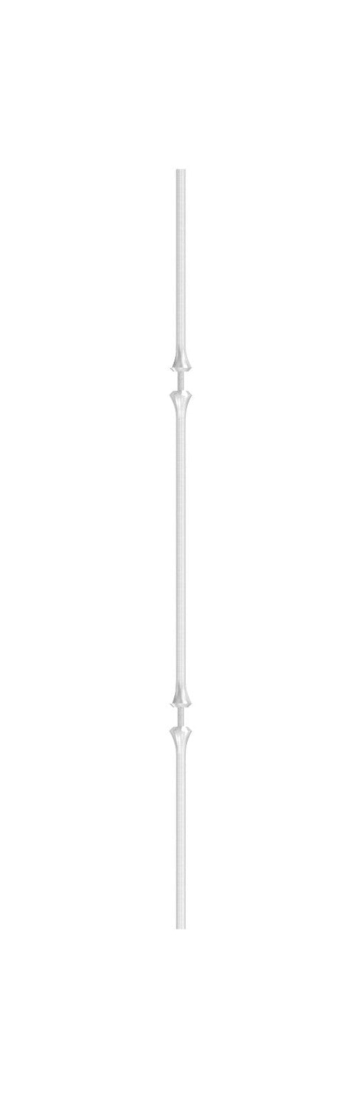 Zierstab, für Zierelement mit Sachloch, Länge 900 mm, V2A