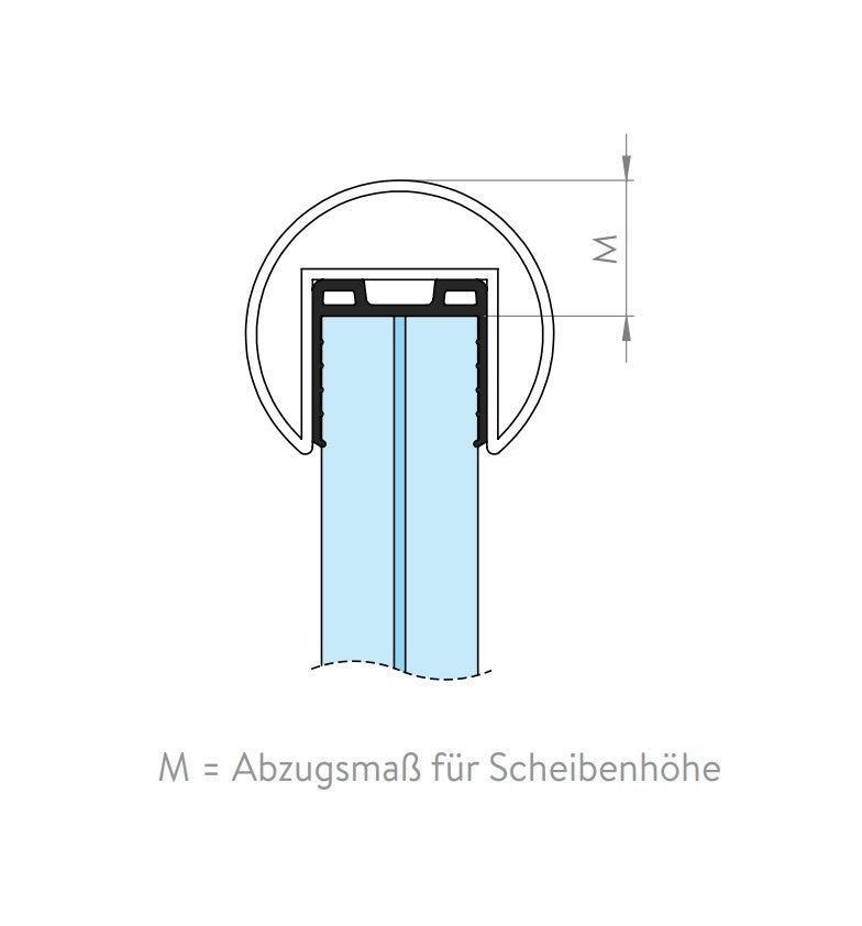Keildichtung für Nutrohre mit Nut 24 x 24 mm, EPDM