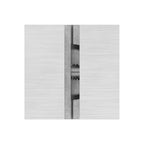 Blechhalter für quadratisches Klemmprofil 20 x 20 mm, V2A