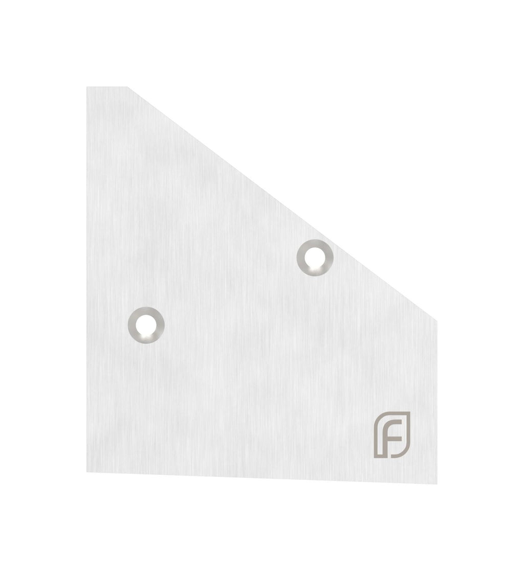 Endkappe einzeln für Vordachprofil eleganza CANOPY