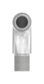Edelstahl Rohrbogen 90°, zum Einstecken ins Rohr, V2A / V4A