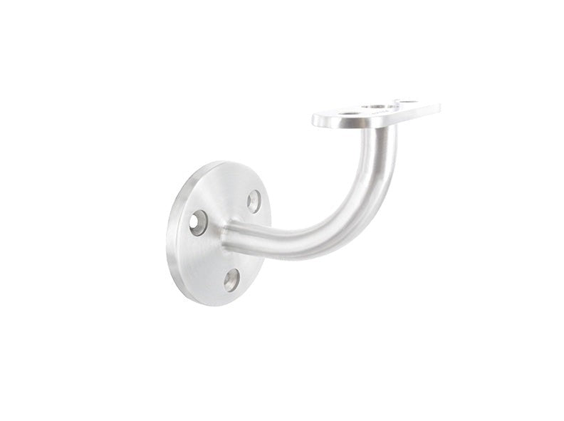 Handlaufhalter mit Anschlussplatte flach