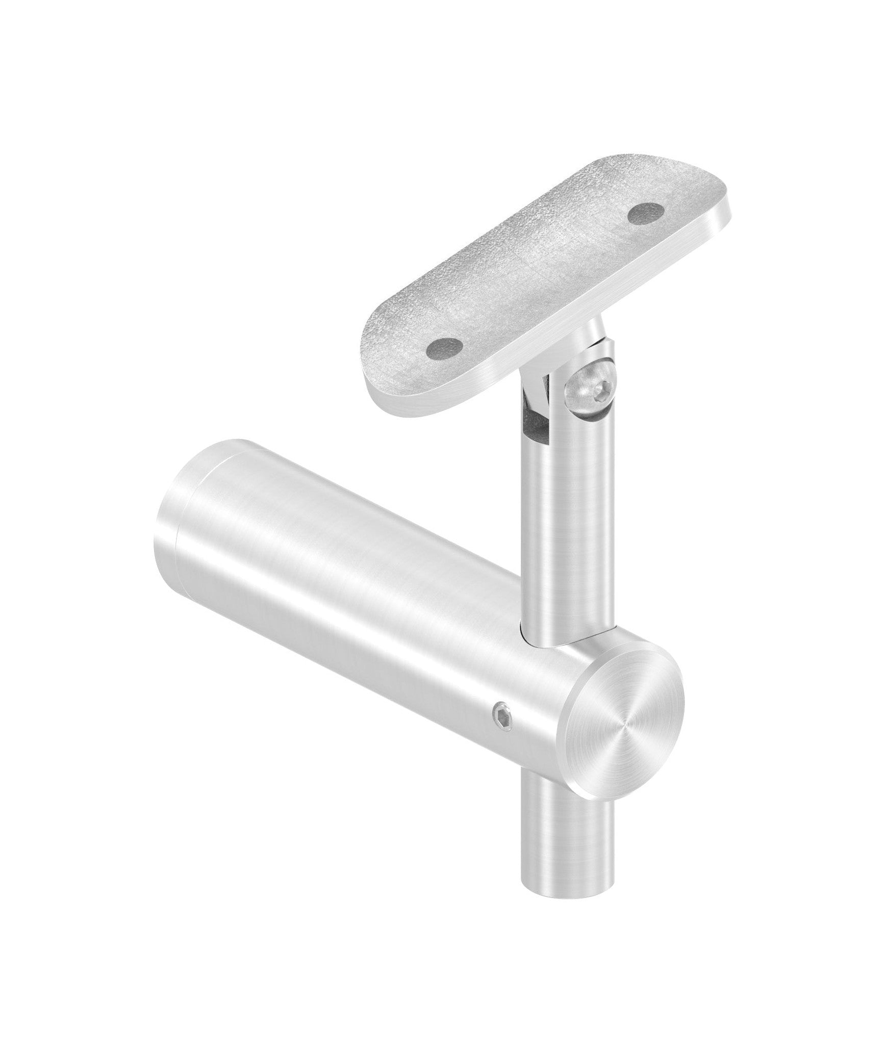 Handlaufhalter mit Anschlussplatte Ø 42,4 mm