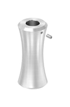 Edelstahl Zierhülse mit Durchgangsbohrung, Höhe 60 mm, V2A