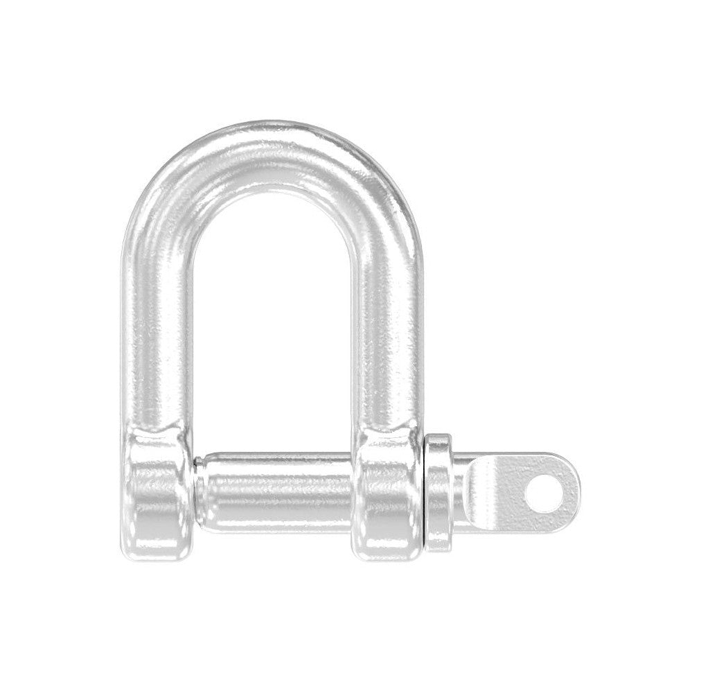 Schäkel, mit Gewinde, V4A