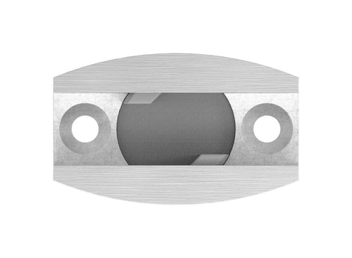 Bodenführung für Glasschiebetür, einstellbar, V2A