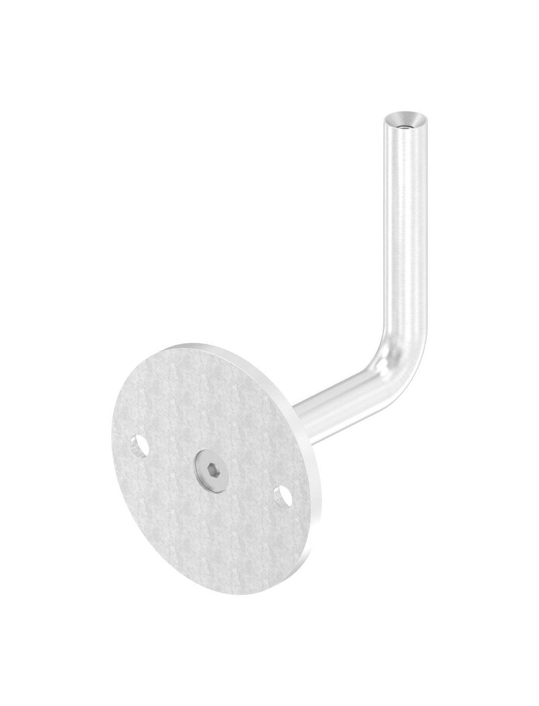 verschraubter Handlaufhalter mit Innengewinde M6, V2A, variabel bestückbar mit Anschlussplatte