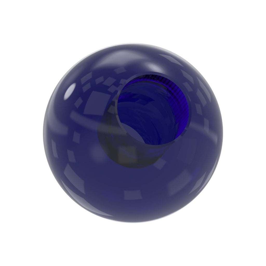 Glaskugel Ø 30 mm, mit Sackloch, Farbe Blau, Rot oder Grün