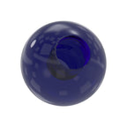 Glaskugel Ø 30 mm, mit Sackloch, Farbe Blau, Rot oder Grün