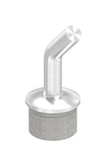 Handlaufstütze Edelstahl aus einem Stück, Stift 135° gebogen, zum Anschweißen des Handlaufs, V2A