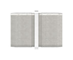 Edelstahl Quadratrohr-Verbinder, mit Steg, zum Einstecken ins Rohr, V2A / V4A