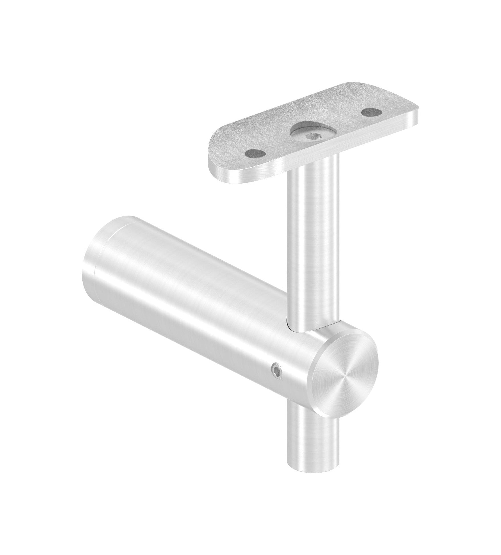 Handlaufhalter mit Anschlussplatte Ø 42,4 mm
