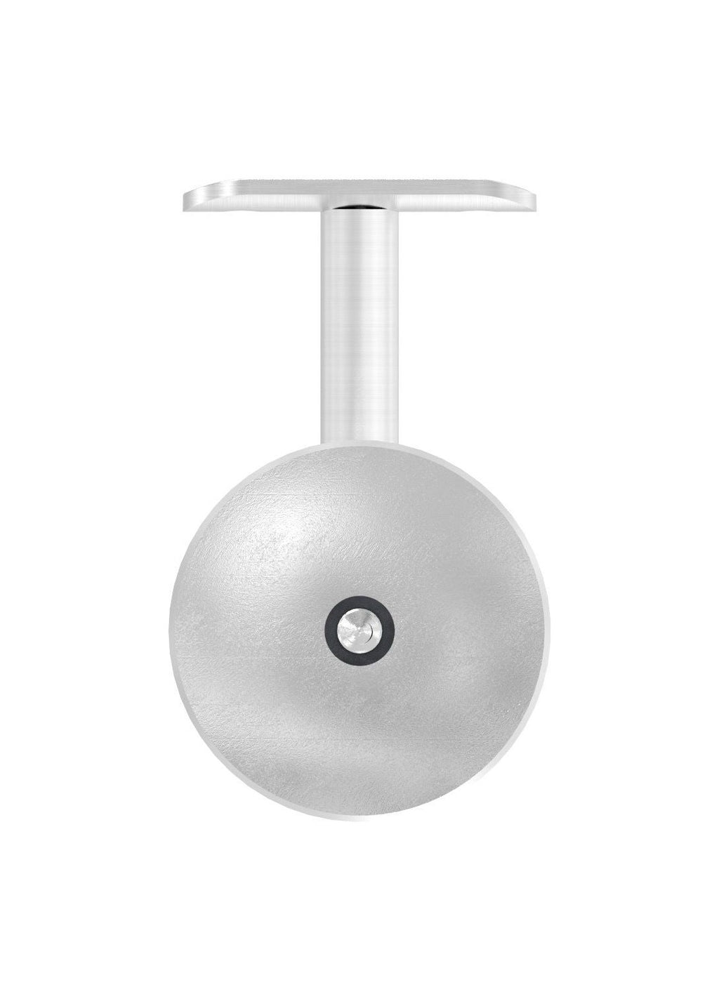 -AKTION- Handlaufhalter mit Stockschraube und Anschlussplatte, zum Anschrauben des Handlaufs, V2A